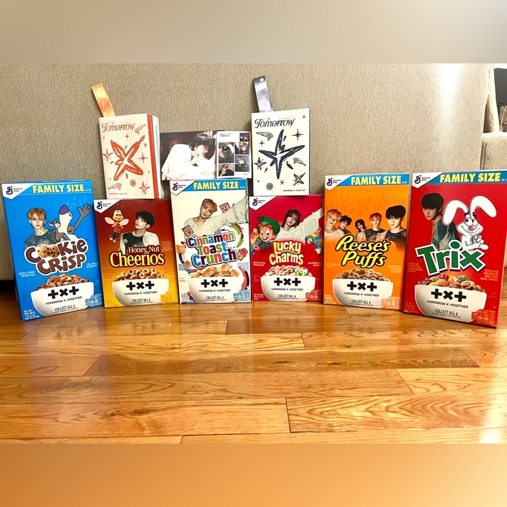 K-POP TXT TOMORROW XTOGETHER -The Full collection of 6 with  2 Photo Album